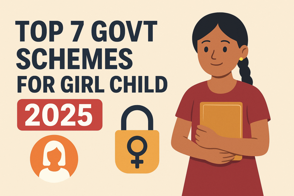 Top 7 Govt Schemes For Girl Child 2025